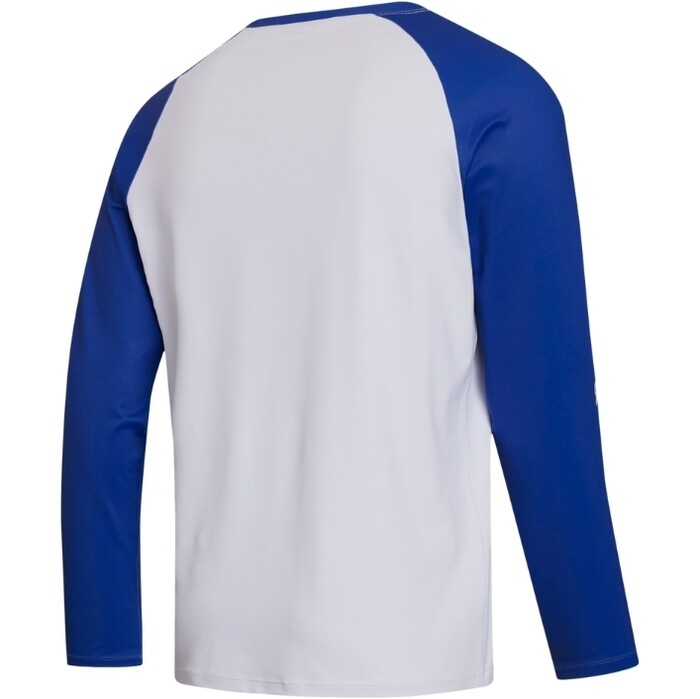 2024 Mystic Männer Bolt Long Sleeve Quickdry Tee 35001.240157 - White / Blue